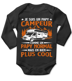 Homme Camping Car Suis Campeur Papy Cool En Camping