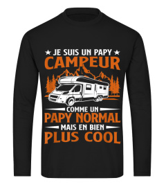 Homme Camping Car Suis Campeur Papy Cool En Camping