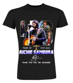 RICHIE SAMBORA 46 YEARS OF 1977-2023