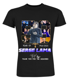 SERGE LAMA 59 YEARS OF 1964-2023