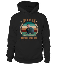 IF LOST PLEASE RETURN TO ANSON MOUNT