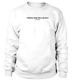 Trettmann Friede Dem Wellblech Weiss 2023 T Shirt