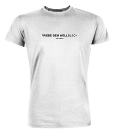 Trettmann Friede Dem Wellblech Weiss 2023 T Shirt