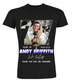 ANDY GRIFFITH 77 YEARS OF 1946-2023