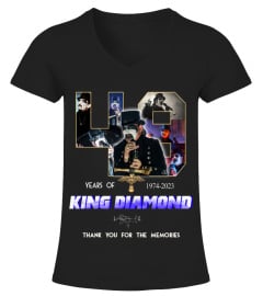 KING DIAMOND 49 YEARS OF 1974-2023