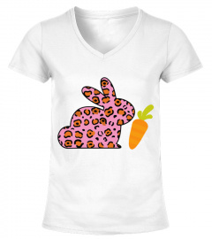 Easter Leopard print, Christian, Jesus, Cute bunny with leopard bandana and glasses