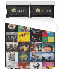 Duvet, Cushions Queen Album Covers