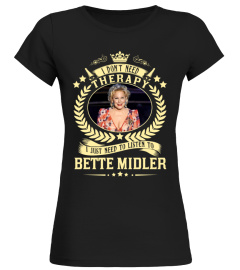 therapy Bette Midler