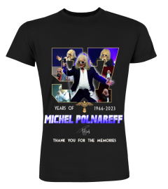 MICHEL POLNAREFF 57 YEARS OF 1966-2023