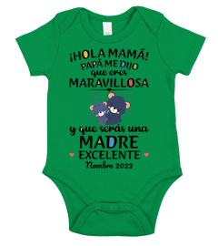 HOLA MAMÁ PAPÁ ME DIJO