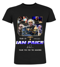 IAN PAICE 65 YEARS OF 1958-2023