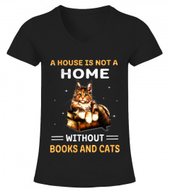 A house is not a home without books and cats (Limited Edition)