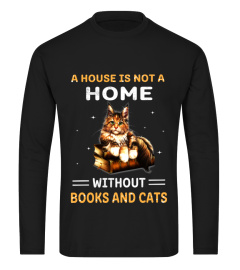 A house is not a home without books and cats (Limited Edition)