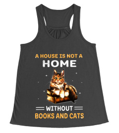 A house is not a home without books and cats (Limited Edition)