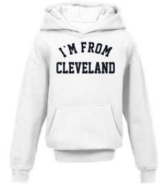 Travis Kelce I'm From Cleveland T Shirt White