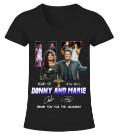 DONNY &amp; MARIE 47 YEARS OF 1976-2023