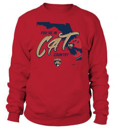 Florida Panthers You're In Cat Country Shirt Mens Red - Florida Panthers Mens Shirts