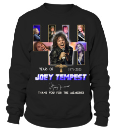 JOEY TEMPEST 44 YEARS OF 1979-2023