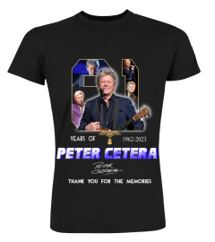 PETER CETERA 61 YEARS OF 1962-2023