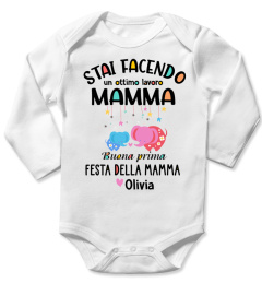 STAI FACENDO UN OTTIMO LAVORO MAMMA