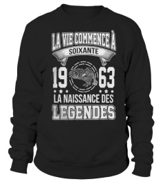 LA VIE COMMENCE À 1963 LA NAISSANCE DES LEGENDES