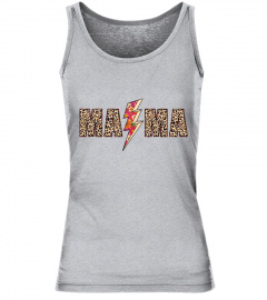 Leopard Mama Lightning Vintage Retro Shirt