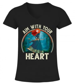 Aim With Your Heart Disney Brave Merida Shirt