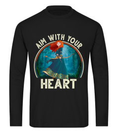 Aim With Your Heart Disney Brave Merida Shirt