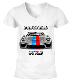 WT .Porsche 911 Carrera Style Européen T-shirt.