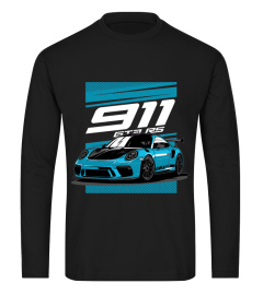 BK. Porsche 911 GT3 RS Racing Turbo Car T-Shirt-art