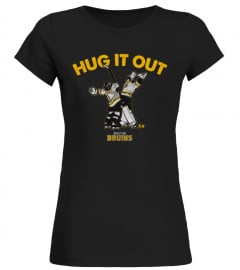 Goalies Hug It Out  Boston Bruins Hockey Shirts Black Unisex
