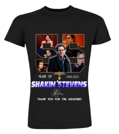 SHAKIN' STEVENS 55 YEARS OF 1968-2023