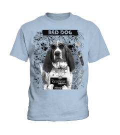 T shirt - Bad Dog Basset Recéleur - Edition Limitée