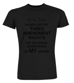 Jason Selvig Third Amendment Rights Shirt