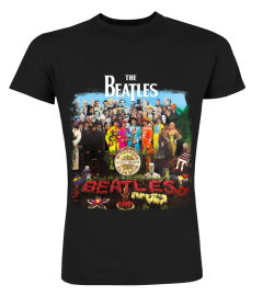 BSA-057-BK. The Beatles - Sgt. Pepper's Lonely Hearts Club Band (White, Black) (2)