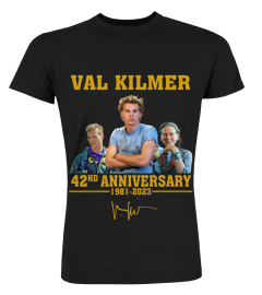 VAL KILMER 42ND ANNIVERSARY