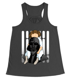 Darth Vader Princess Leia Happy Father's Day T-Shirt