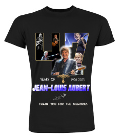 JEAN-LOUIS AUBERT 47 YEARS OF 1976-2023