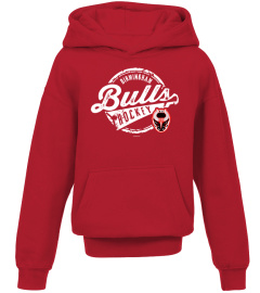 Birmingham Bulls Hockey Red T Shirt Mens Clacssic