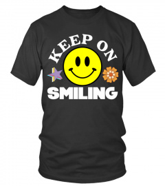 Keep On Smiling Shirt, Trendy Vintage T Shirts, mothers day
