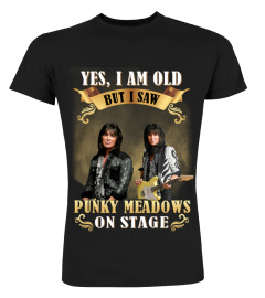 I SAW PUNKY MEADOWS ON STAGE