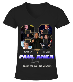 PAUL ANKA 68 YEARS OF 1955-2023