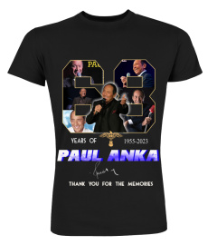 PAUL ANKA 68 YEARS OF 1955-2023