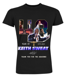 KEITH SWEAT 48 YEARS OF 1975-2023