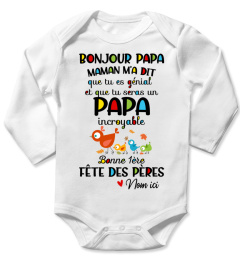 BONJOUR PAPA!