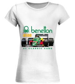 Benetton B188 F1 classic cars 80s