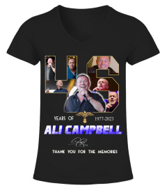ALI CAMPBELL 46 YEARS OF 1977-2023