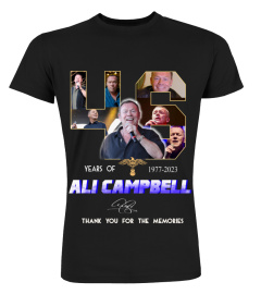 ALI CAMPBELL 46 YEARS OF 1977-2023