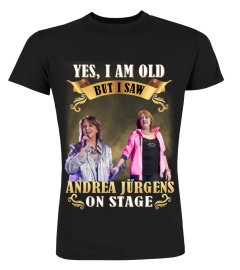 I SAW ANDREA JURGENS ON STAGE