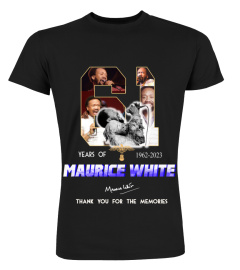 MAURICE WHITE 61 YEARS OF 1962-2023